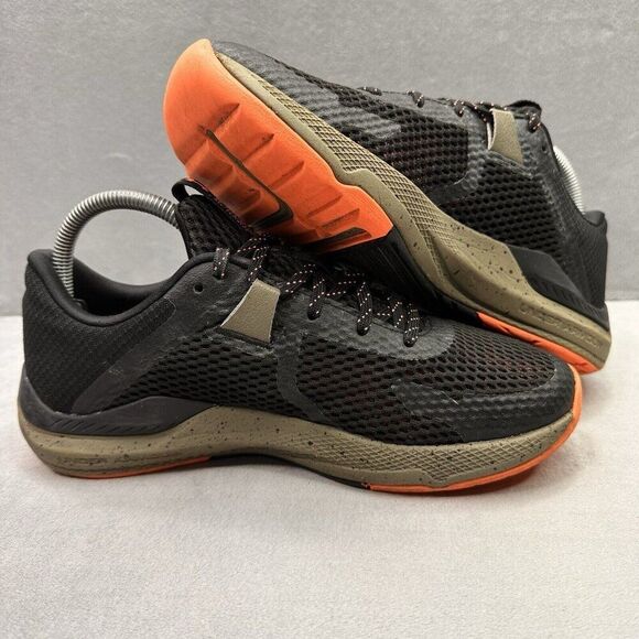 Womens Size 9 Under Armour Project Rock BSR 2 Shoes Black/Tent Training Gym - Picture 5 of 8